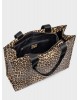 Nolah Γυναικεία Τσάντα ώμου & χιαστί Leotote Brown Leopard Γυναικείες Τσάντες