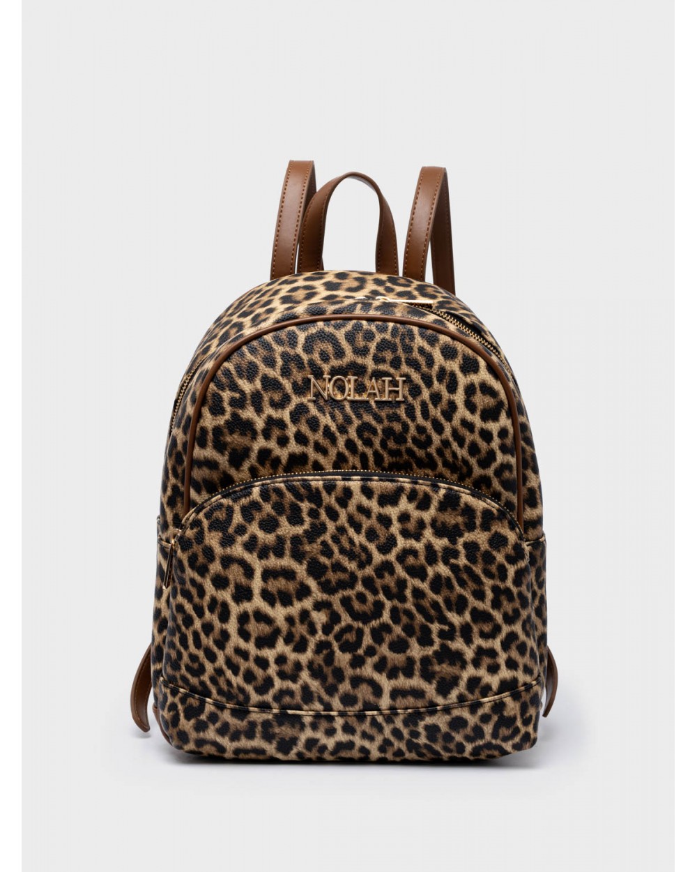 Nolah Γυναικεία Βackpack Jordan Brown Leopard Γυναικείες Τσάντες