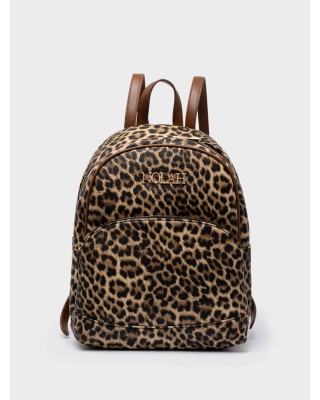 Nolah Γυναικεία Βackpack Jordan Brown Leopard