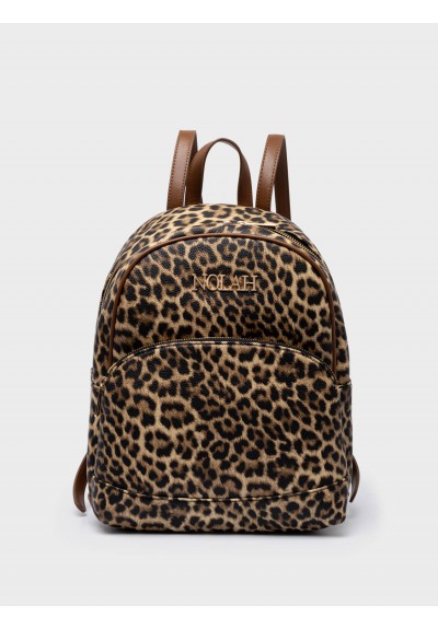 Nolah Γυναικεία Βackpack Jordan Brown Leopard