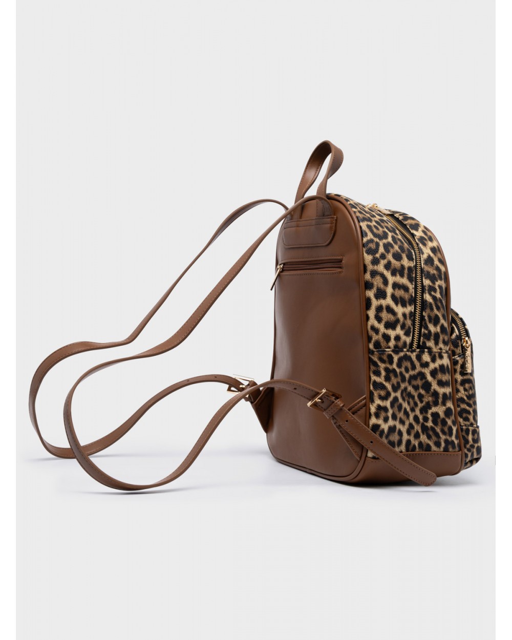 Nolah Γυναικεία Βackpack Jordan Brown Leopard Γυναικείες Τσάντες