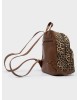 Nolah Γυναικεία Βackpack Jordan Brown Leopard Γυναικείες Τσάντες