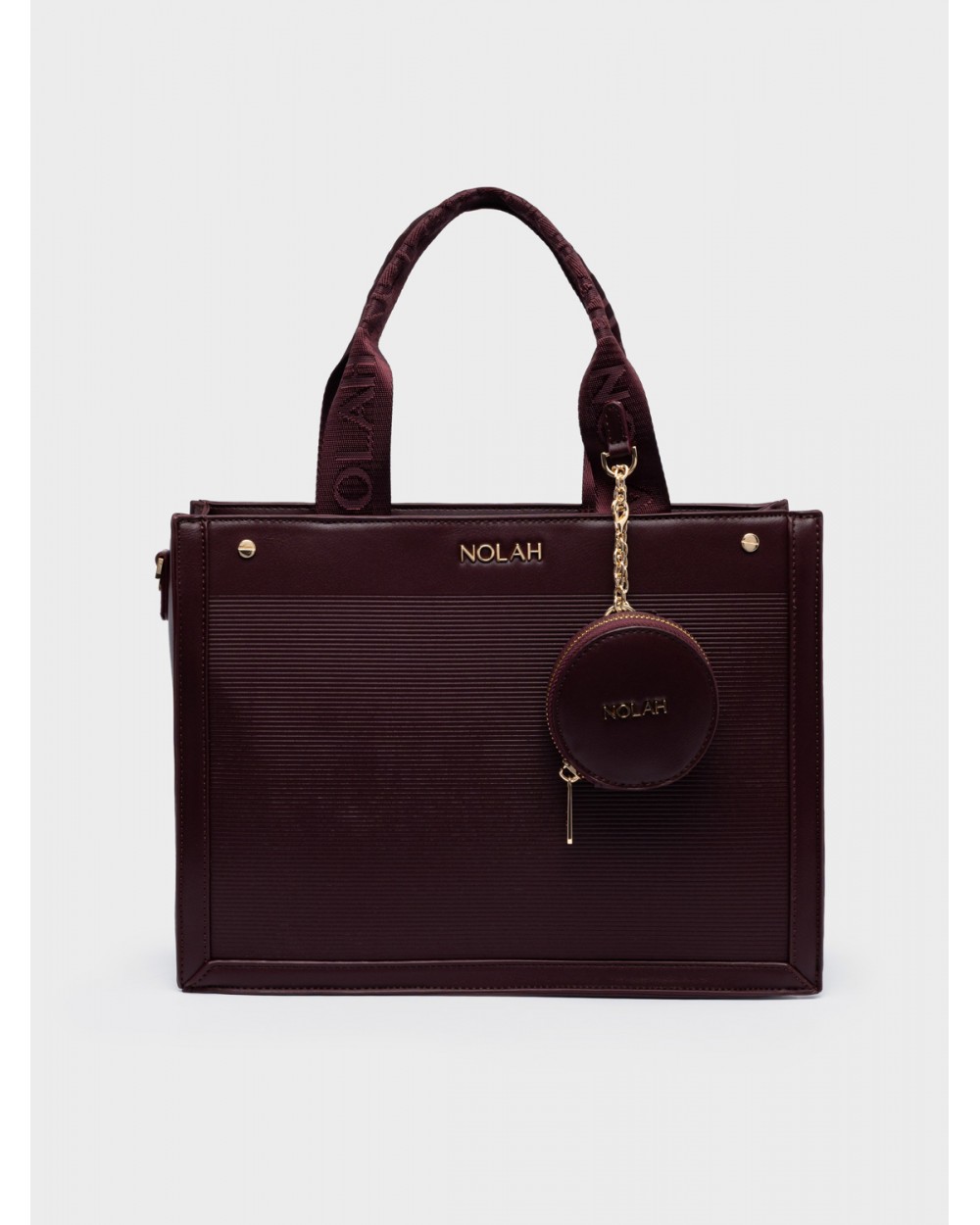 Nolah Γυναικεία Τσάντα ώμου & χιαστί Tote Burgundy Γυναικείες Τσάντες
