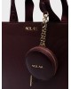 Nolah Γυναικεία Τσάντα ώμου & χιαστί Tote Burgundy Γυναικείες Τσάντες