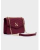 Nolah Γυναικεία Τσάντα ώμου & χιαστί Mia Burgundy Γυναικείες Τσάντες