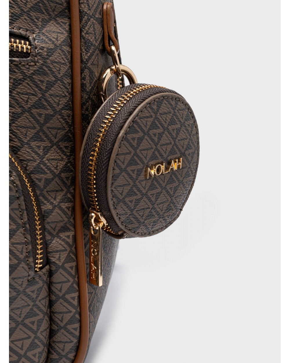 Nolah Γυναικεία Βackpack Jackblue Brown Γυναικείες Τσάντες