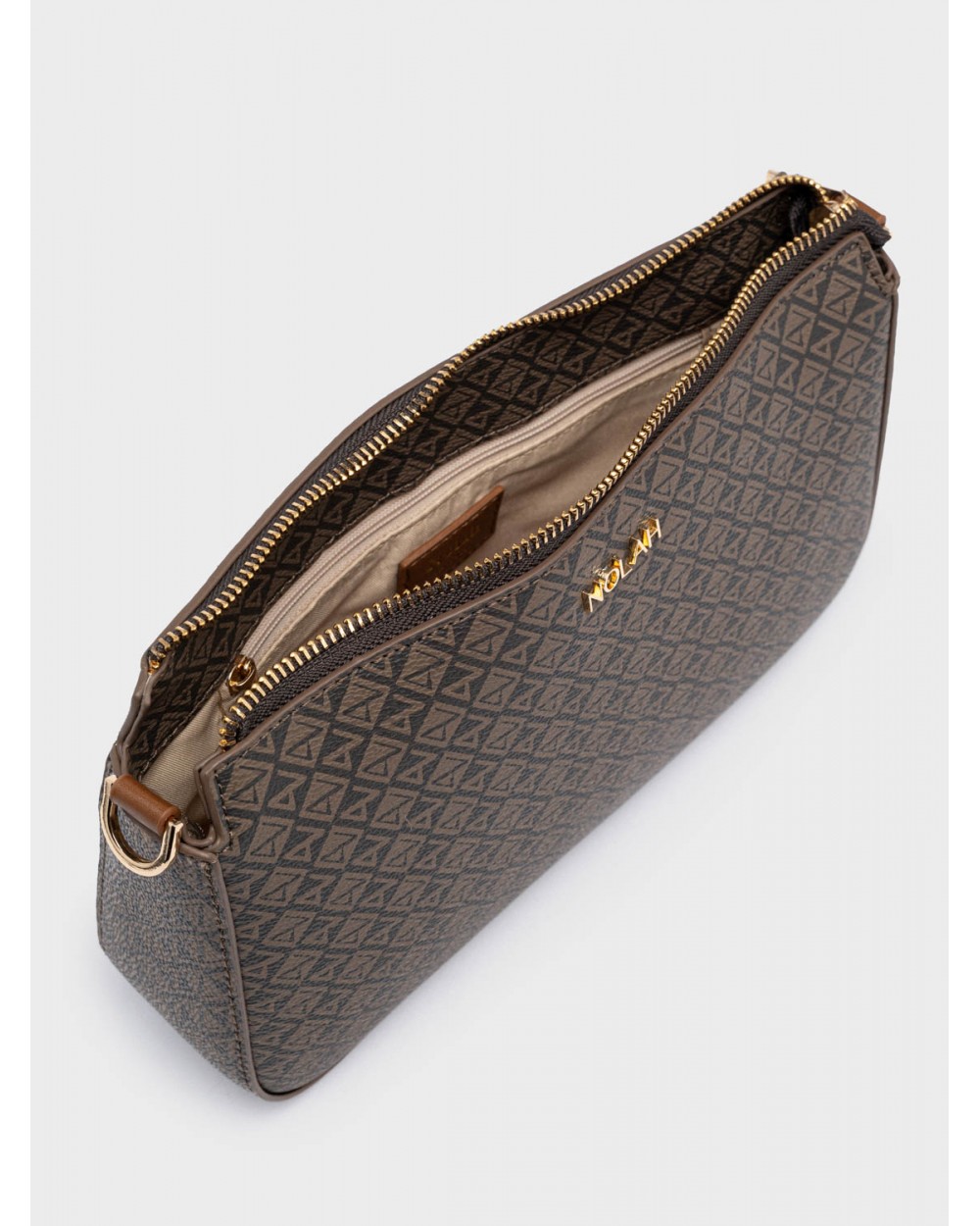 Nolah Γυναικεία Τσάντα ώμου & χιαστί Erina Brown Γυναικείες Τσάντες