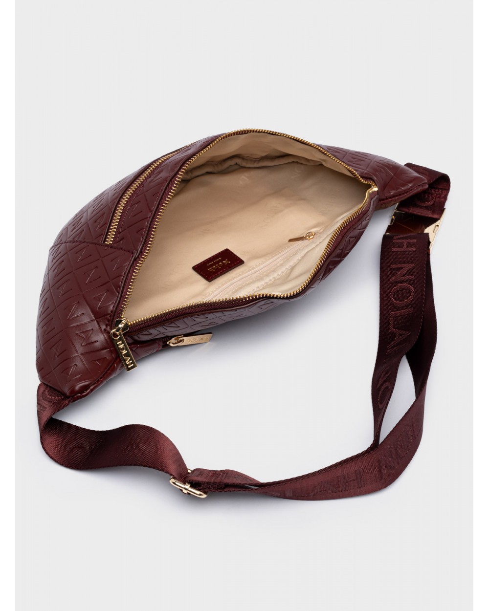 Nolah Γυναικεία Belt Bag Soroko Burgundy Γυναικείες Τσάντες