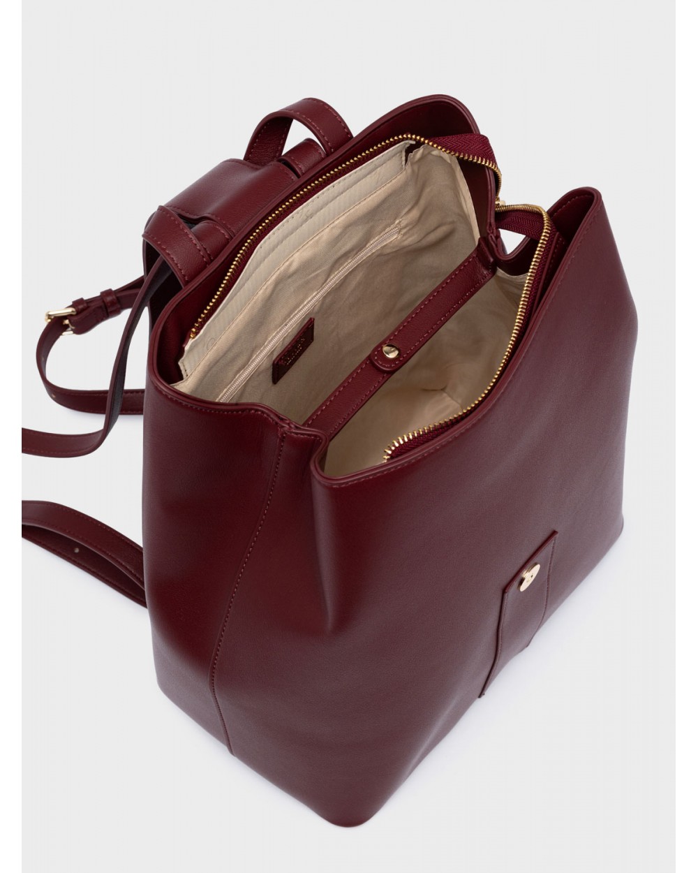 Nolah Γυναικεία Backpack Sole Burgundy Γυναικείες Τσάντες