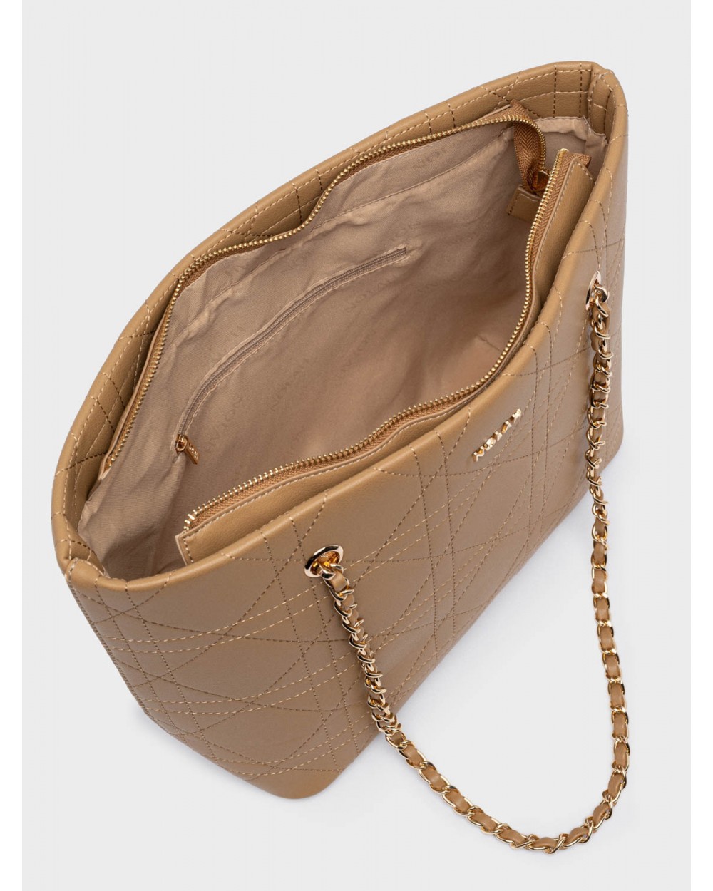 Nolah Γυναικεία Τσάντα ώμου Persefoni Beige Γυναικείες Τσάντες