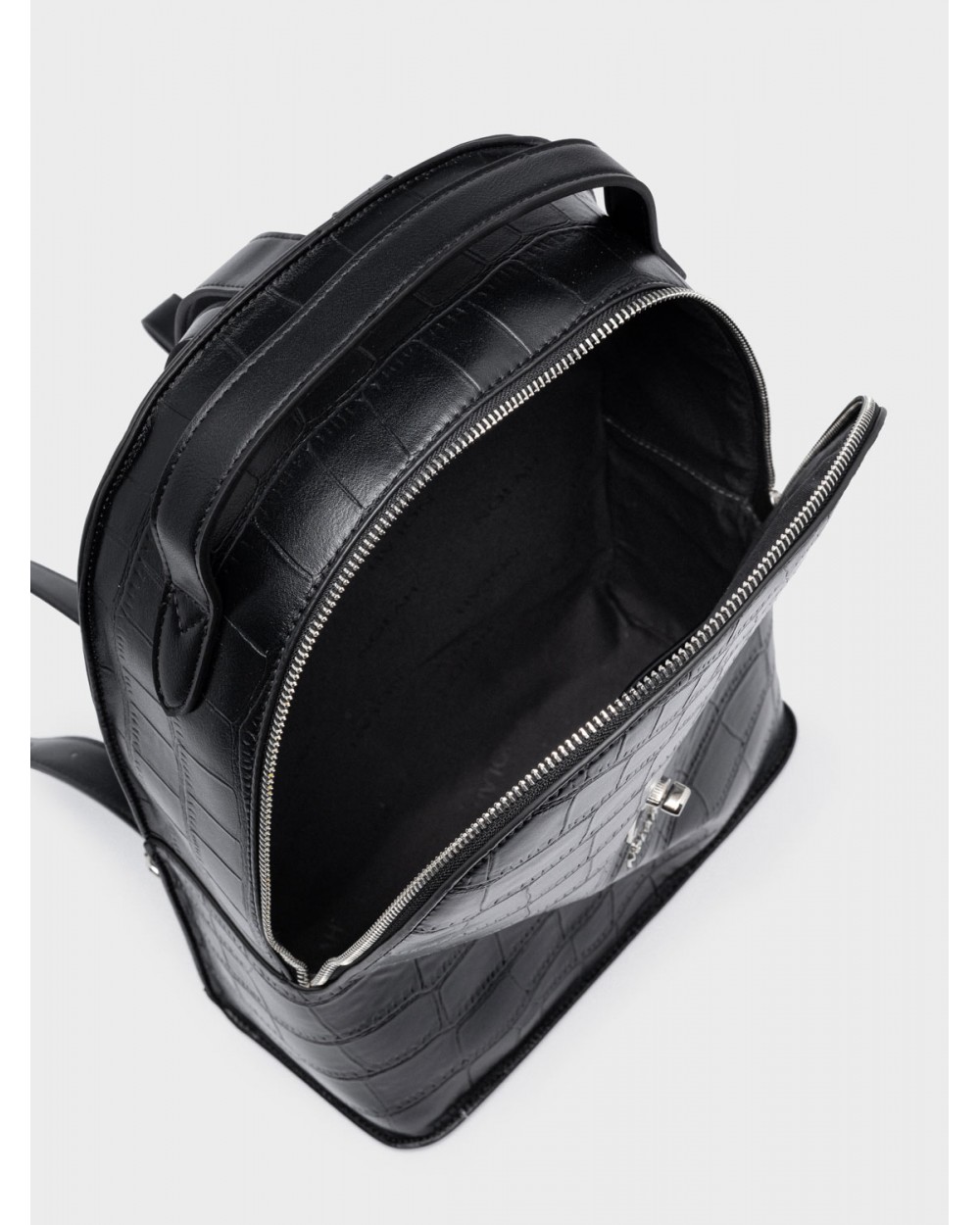 Nolah Γυναικεία Backpack Domino Black Silver Γυναικείες Τσάντες