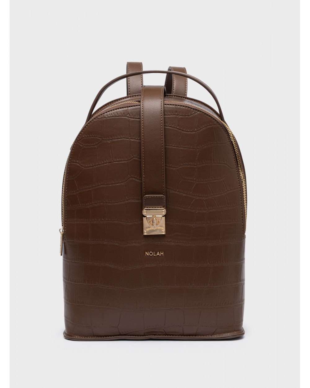 Nolah Γυναικεία Backpack Domino Brown Γυναικείες Τσάντες