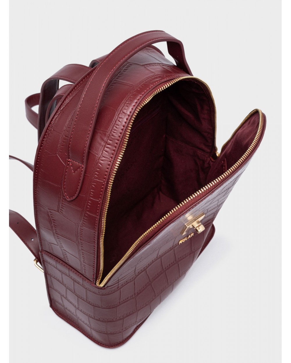 Nolah Γυναικεία Backpack Domino Burgundy Γυναικείες Τσάντες