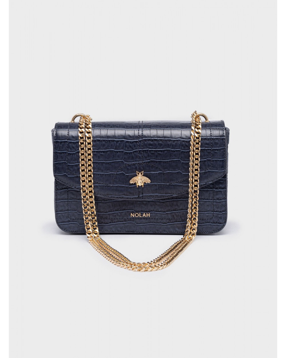 Nolah Γυναικεία Τσάντα ώμου & χιαστί Lyra Blue Γυναικείες Τσάντες