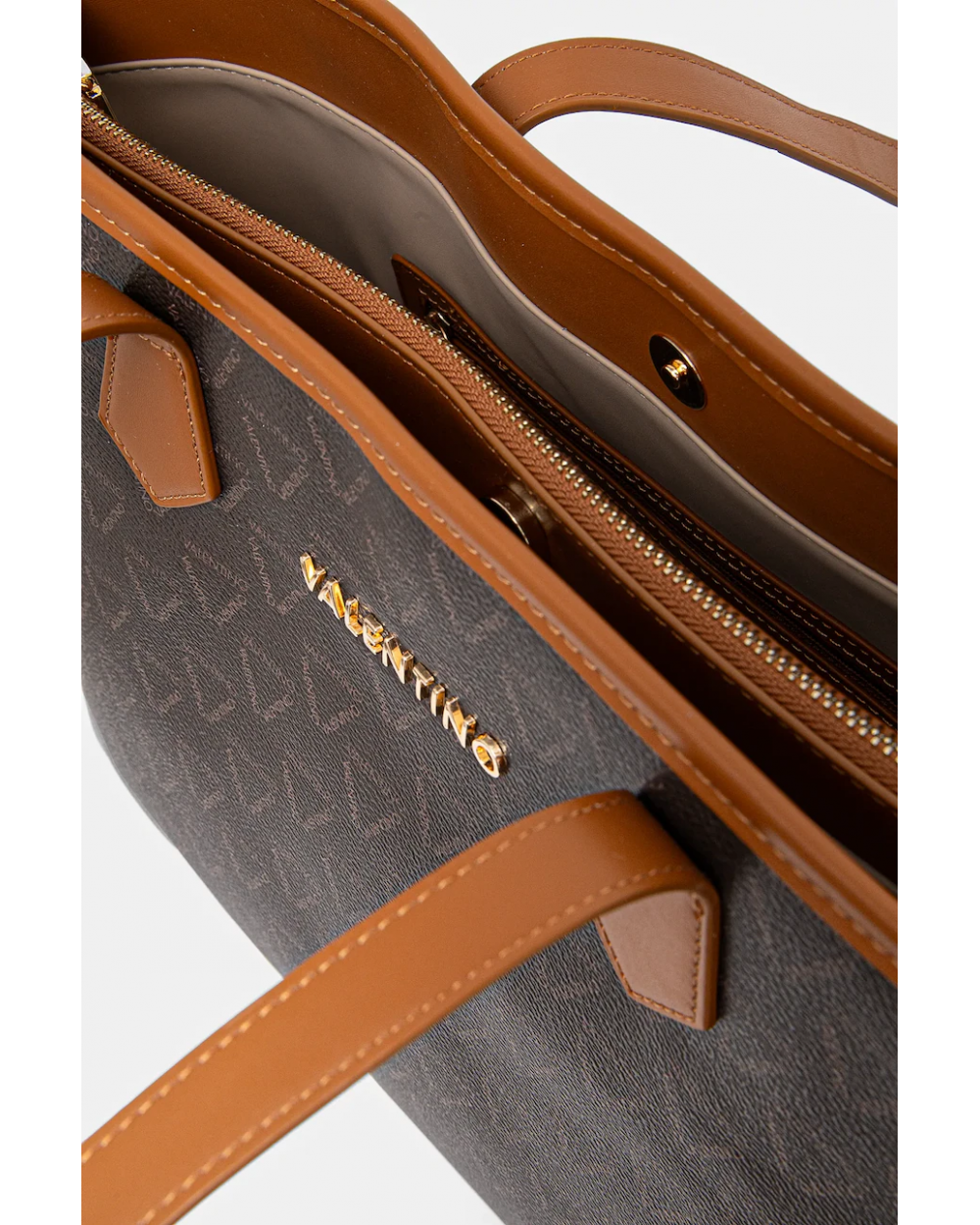 Valentino Γυναικεία Τσάντα Ώμου Lady Re VBS8GT02 Καφέ Γυναικείες Τσάντες