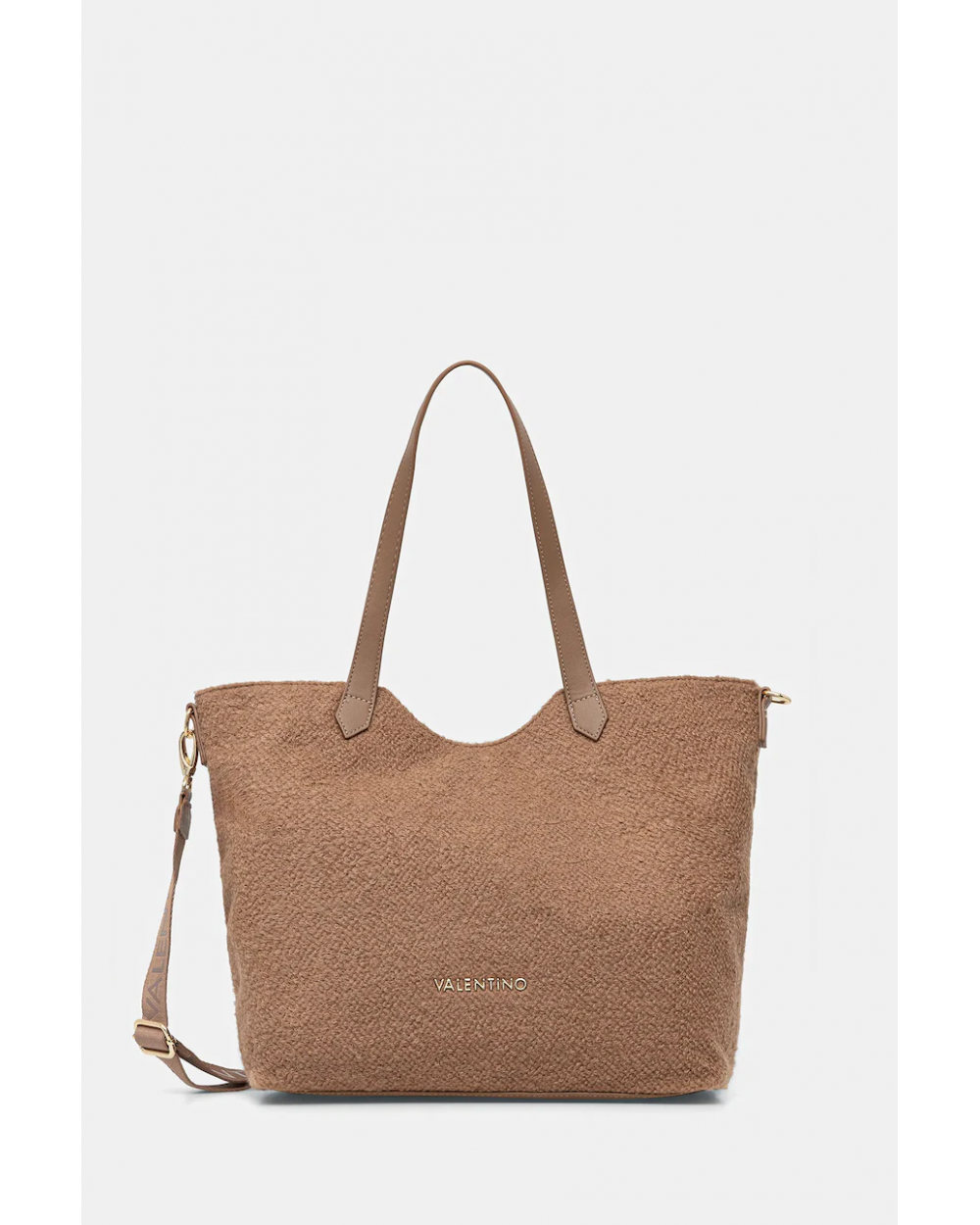 Valentino Γυναικεία Τσάντα Ώμου Courmayeur VBS7GG01WO Μπεζ Γυναικείες Τσάντες