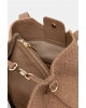Valentino Γυναικεία Τσάντα Ώμου Courmayeur VBS7GG01WO Μπεζ Γυναικείες Τσάντες