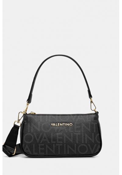 Valentino γυναικεία τσάντα ώμου & χιαστί Regina VBS9IS13 Μαύρο