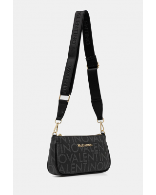 Valentino γυναικεία τσάντα ώμου & χιαστί Regina VBS9IS13 Μαύρο