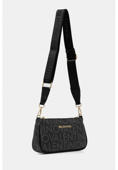 Valentino γυναικεία τσάντα ώμου & χιαστί Regina VBS9IS13 Μαύρο