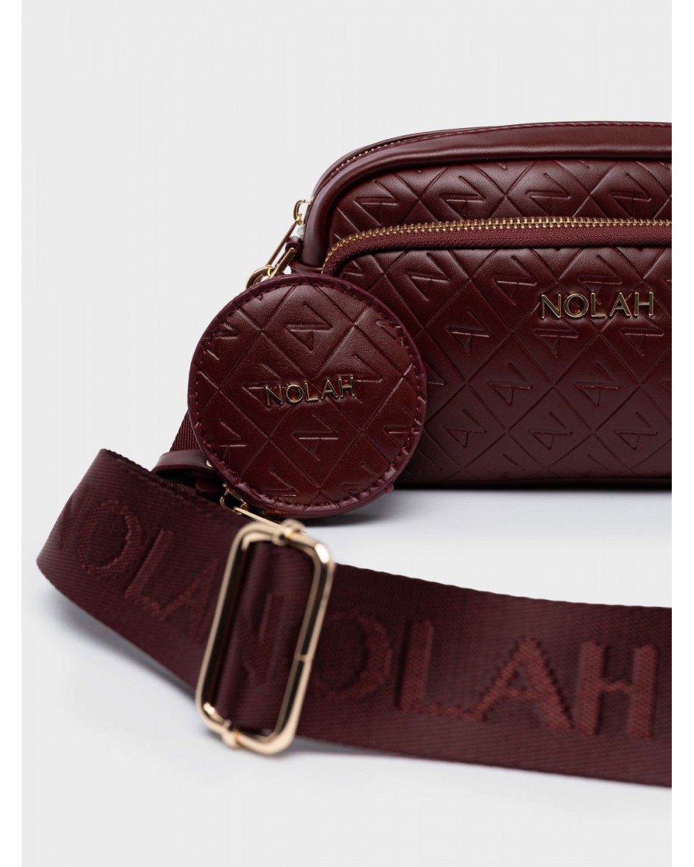 Nolah Γυναικεία Τσάντα ώμου & χιαστί Globe Burgundy Γυναικείες Τσάντες