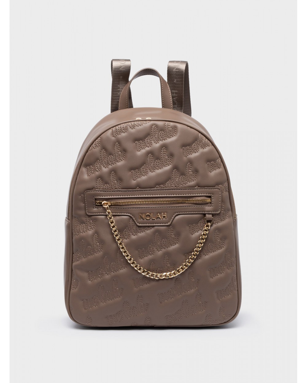 Nolah Γυναικεία Backpack Nolahpack Taupe Γυναικείες Τσάντες