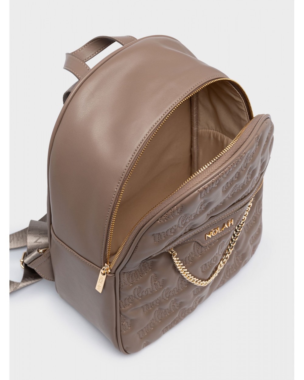 Nolah Γυναικεία Backpack Nolahpack Taupe Γυναικείες Τσάντες