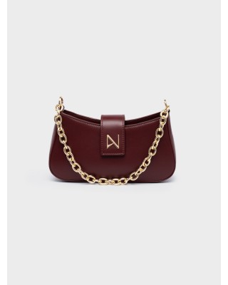Nolah Γυναικεία Τσάντα ώμου & χιαστί Belina Burgundy