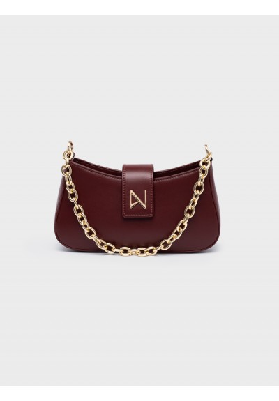 Nolah Γυναικεία Τσάντα ώμου & χιαστί Belina Burgundy
