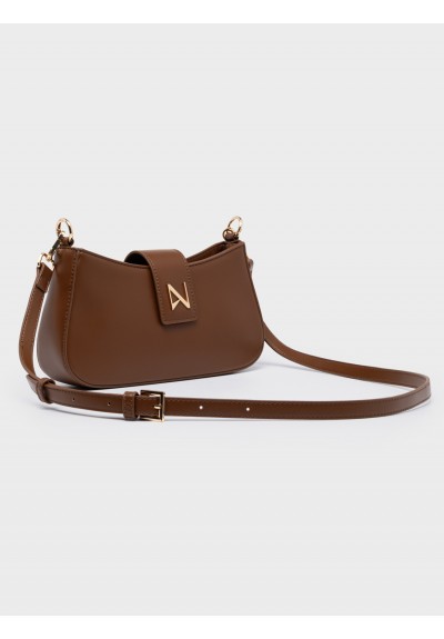 Nolah Γυναικεία Τσάντα ώμου & χιαστί Belina Light Brown
