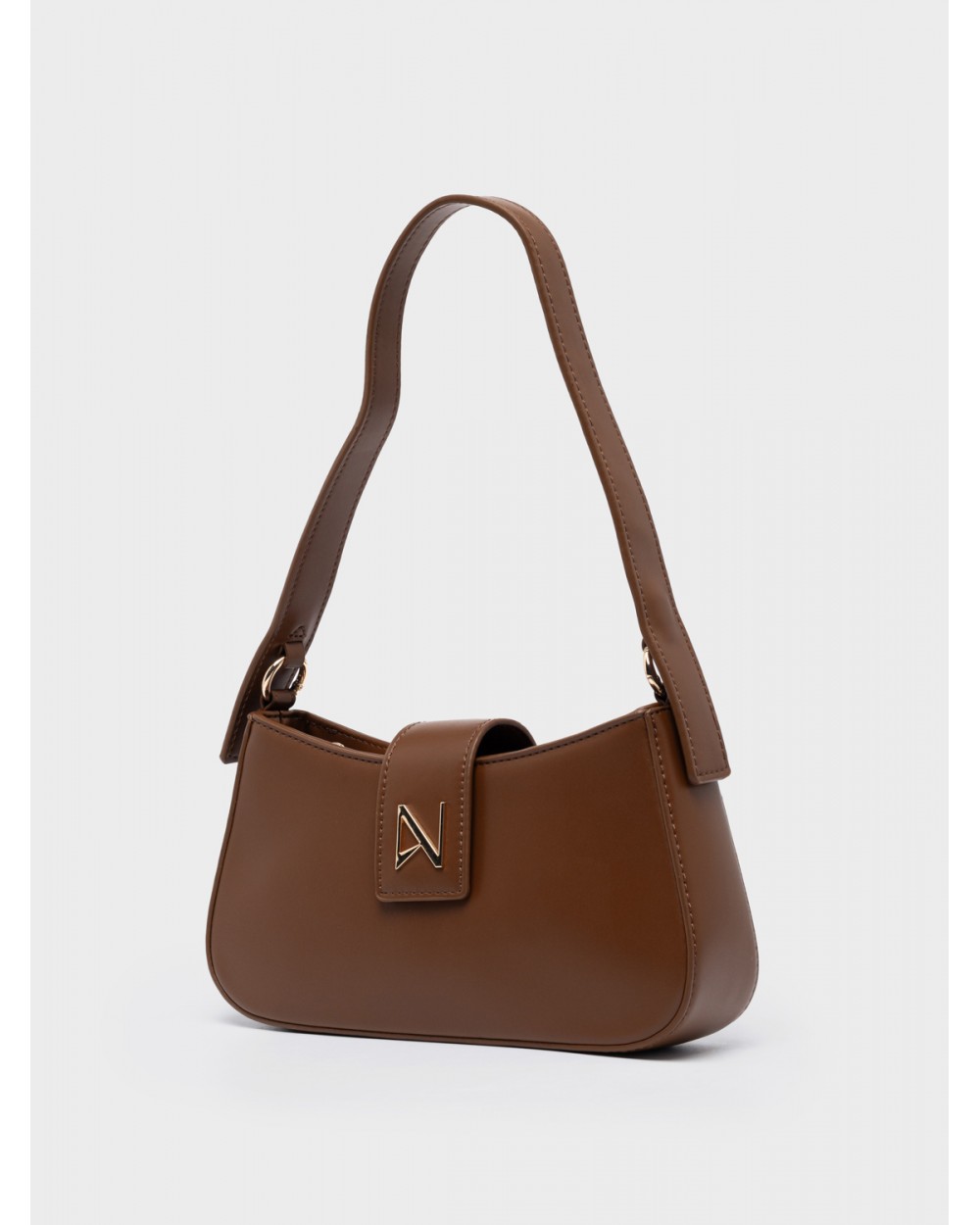 Nolah Γυναικεία Τσάντα ώμου & χιαστί Belina Light Brown Γυναικείες Τσάντες