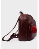 Nolah Γυναικεία Backpack Lion Burgundy Γυναικείες Τσάντες