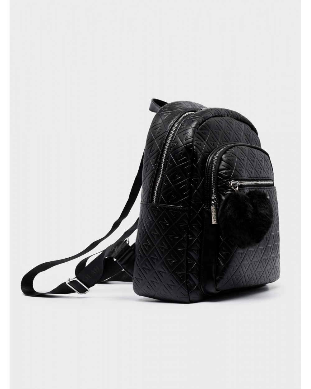 Nolah Γυναικεία Backpack Lion Black Silver Γυναικείες Τσάντες