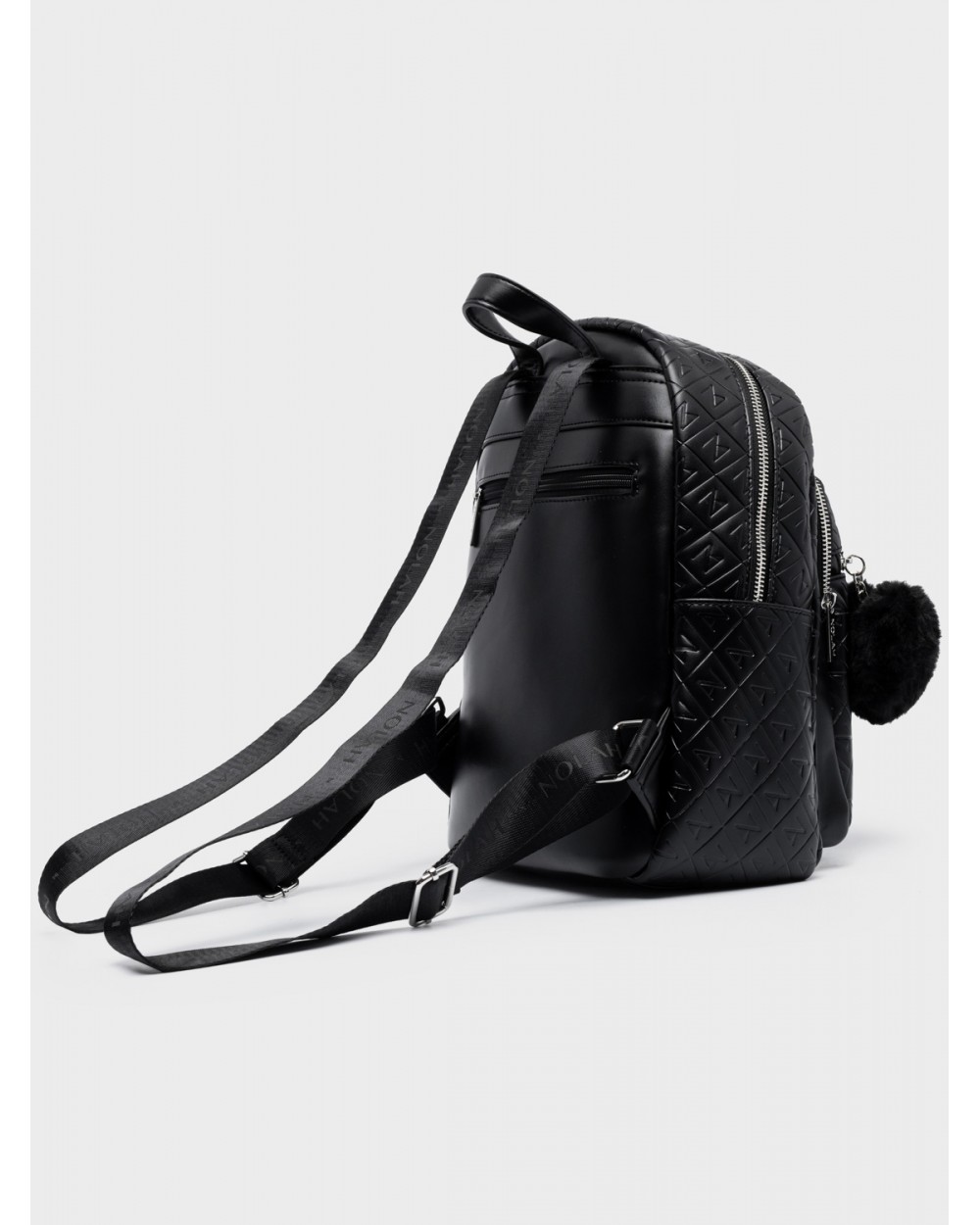 Nolah Γυναικεία Backpack Lion Black Silver Γυναικείες Τσάντες