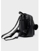 Nolah Γυναικεία Backpack Lion Black Silver Γυναικείες Τσάντες
