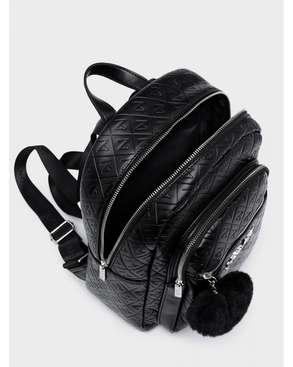Nolah Γυναικεία Backpack Lion Black Silver Γυναικείες Τσάντες