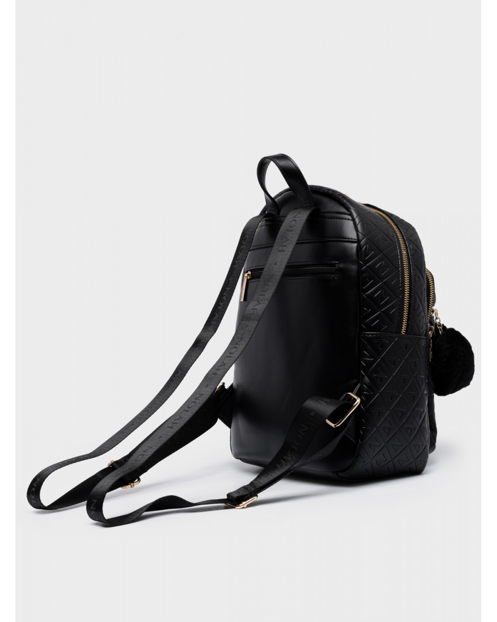 Nolah Γυναικεία Backpack Lion Black Light Gold Γυναικείες Τσάντες