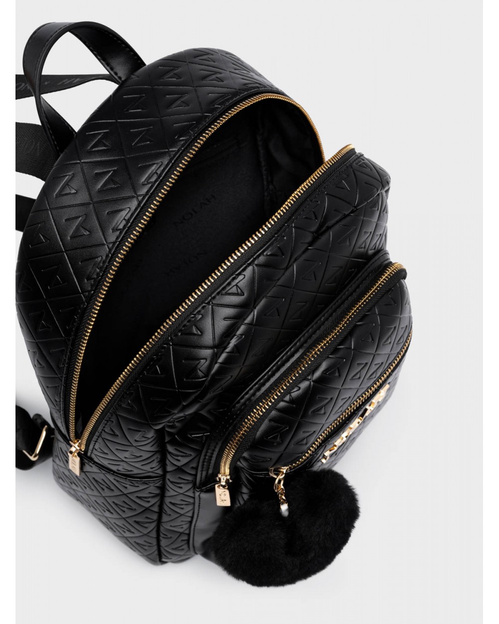 Nolah Γυναικεία Backpack Lion Black Light Gold Γυναικείες Τσάντες