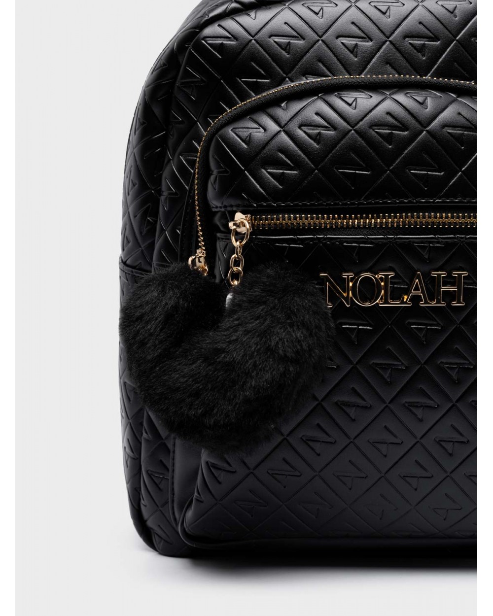 Nolah Γυναικεία Backpack Lion Black Light Gold Γυναικείες Τσάντες