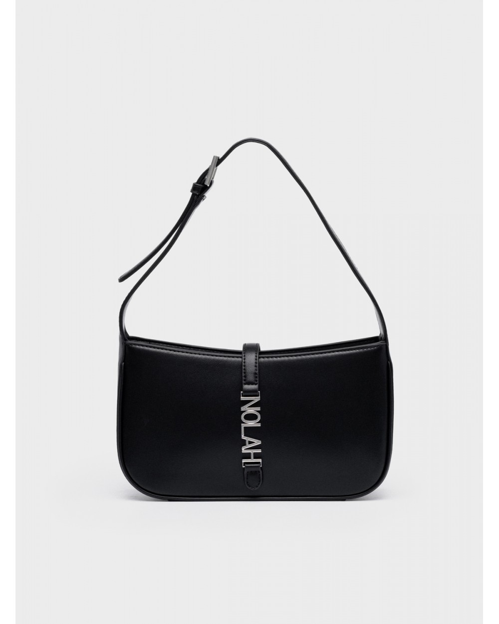 Nolah Γυναικεία Τσάντα ώμου & χιαστί Hailey Black Silver Γυναικείες Τσάντες