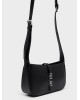 Nolah Γυναικεία Τσάντα ώμου & χιαστί Hailey Black Silver Γυναικείες Τσάντες