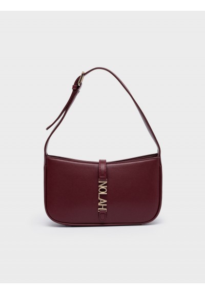 Nolah Γυναικεία Τσάντα ώμου & χιαστί Hailey Burgundy
