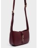 Nolah Γυναικεία Τσάντα ώμου & χιαστί Hailey Burgundy Γυναικείες Τσάντες