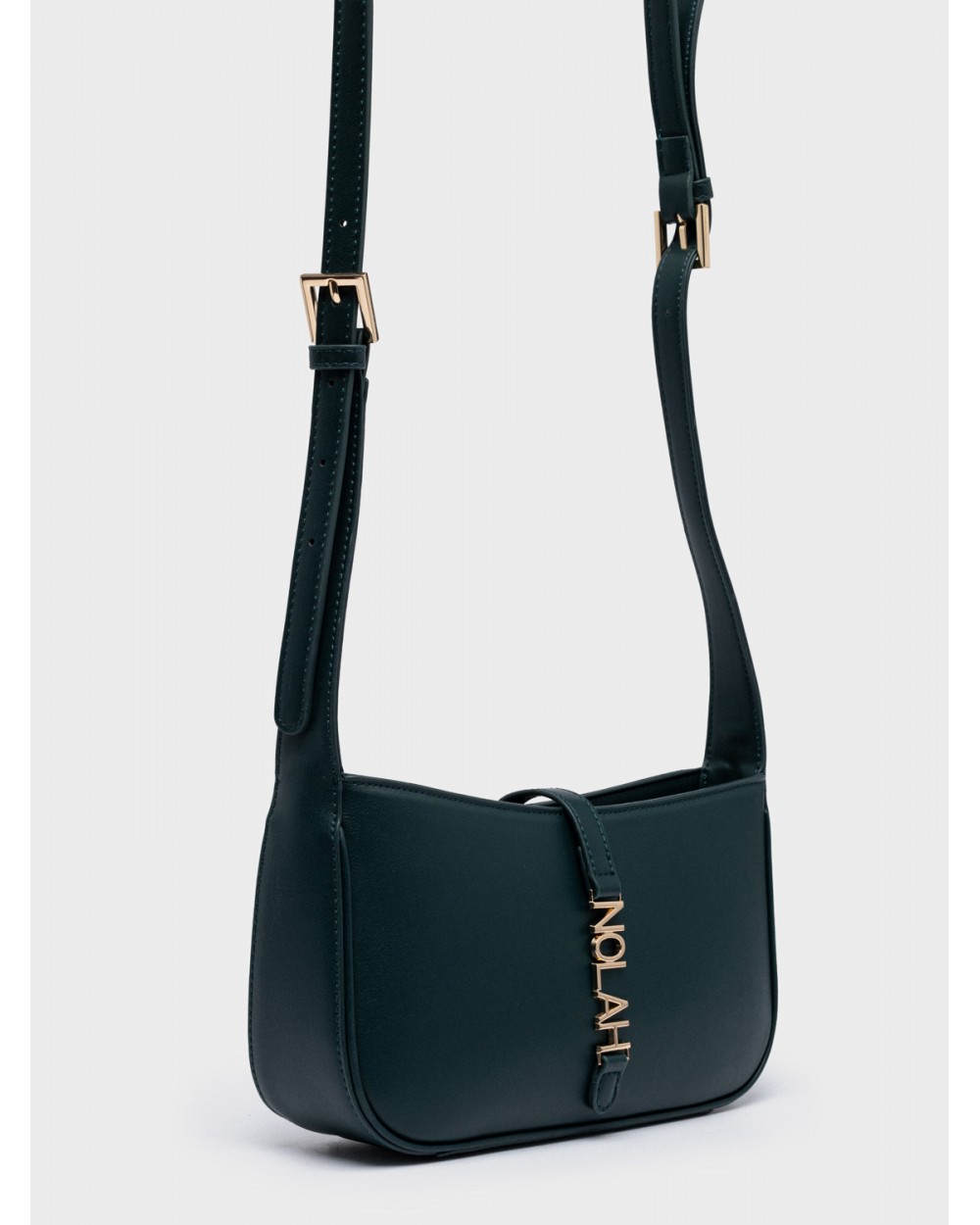 Nolah Γυναικεία Τσάντα ώμου & χιαστί Hailey Dark Green Γυναικείες Τσάντες