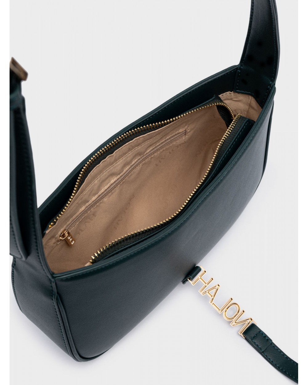 Nolah Γυναικεία Τσάντα ώμου & χιαστί Hailey Dark Green Γυναικείες Τσάντες