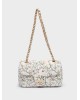 Nolah Γυναικεία Τσάντα ώμου & χιαστί Nostalgia White Floral Γυναικείες Τσάντες