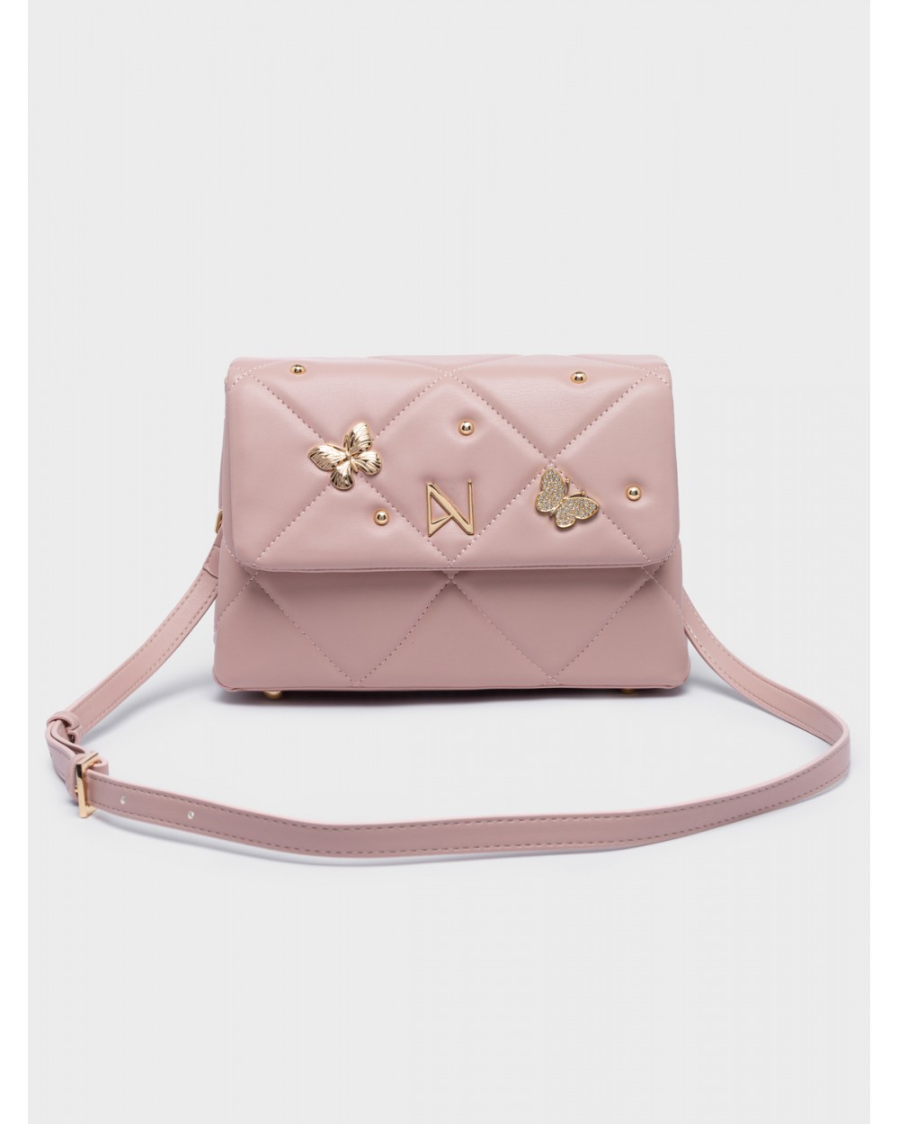 Nolah Γυναικεία Τσάντα ώμου & χιαστί Mariposa Pastel Pink Γυναικείες Τσάντες