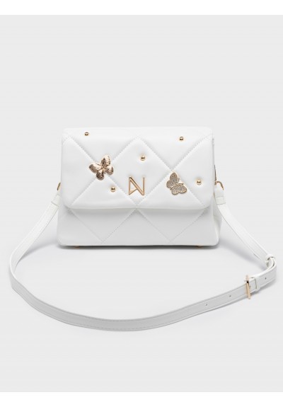 Nolah Γυναικεία Τσάντα ώμου & χιαστί Mariposa White