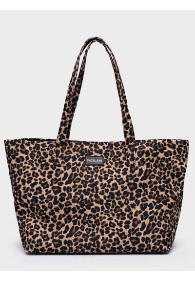Nolah Γυναικεία Τσάντα ώμου θαλάσσης Yara Leopard