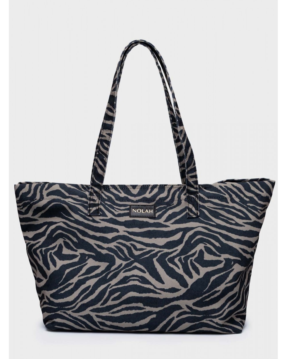 Nolah Γυναικεία Τσάντα ώμου θαλάσσης Nayara Black Zebra Γυναικείες Τσάντες